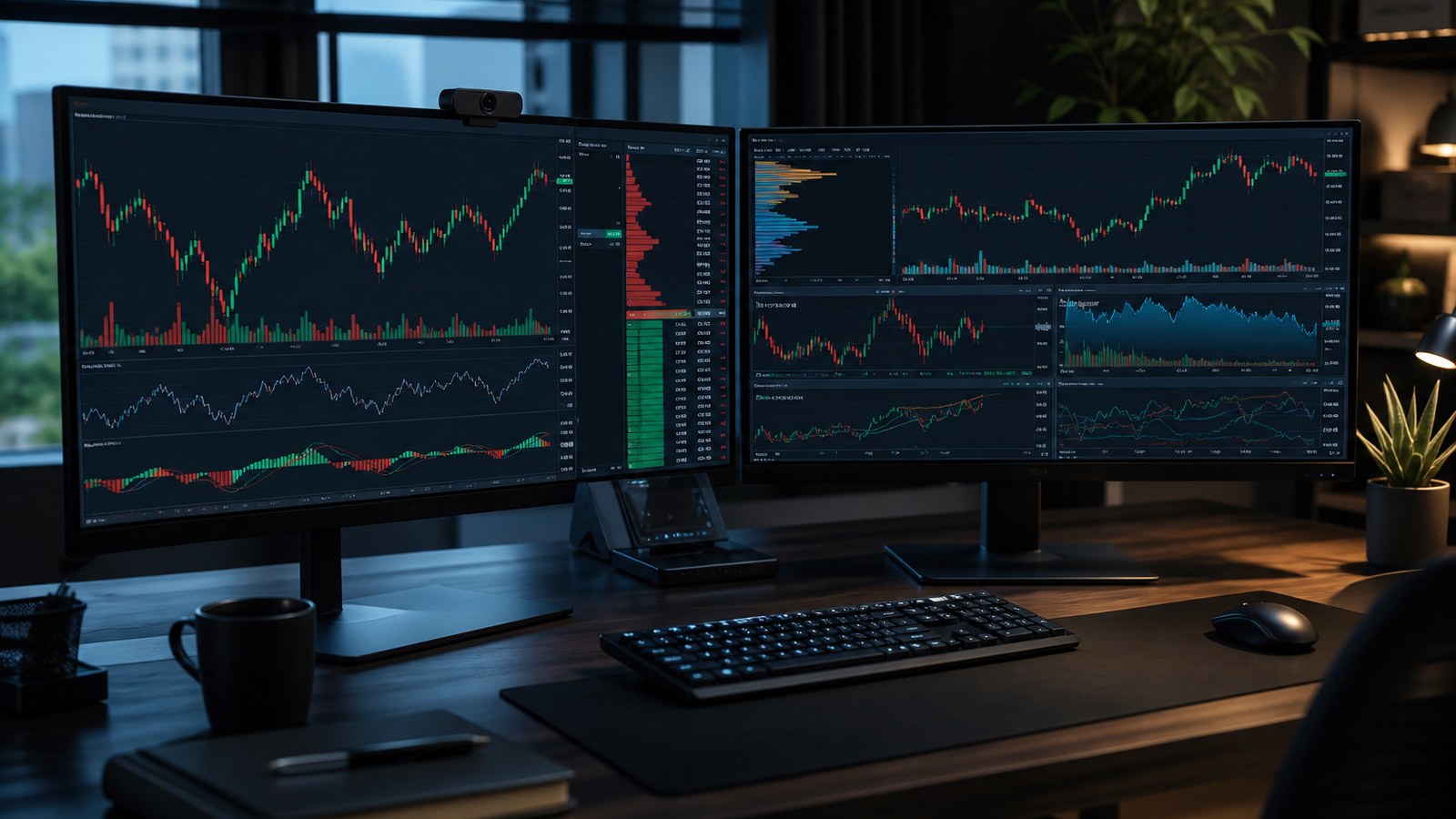 MetaTrader5 APP 统计与分析界面示意
